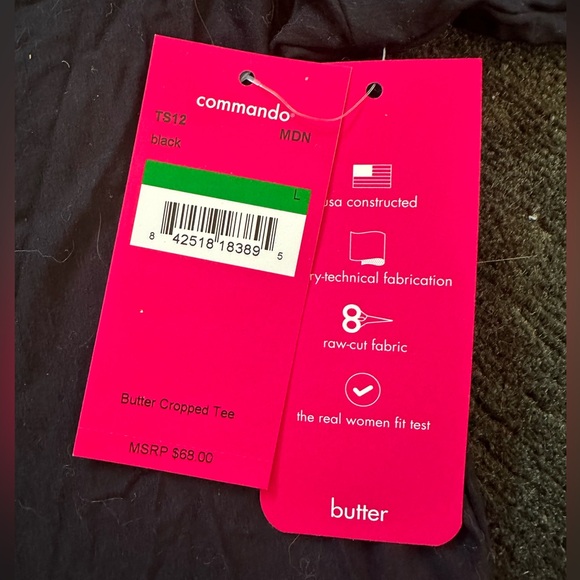 Commando Butter Cropped Tee - Picture 2 of 5